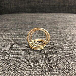 137pcs Mini Place Card Holders, Cute Number Card Name Holders Rose Gold 1in